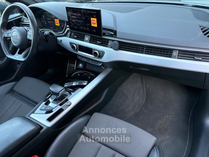 Audi A4 avant 20 30 tdi 135ch s-line toit ouvrant meplat virtual cokpit courroie ok - 10