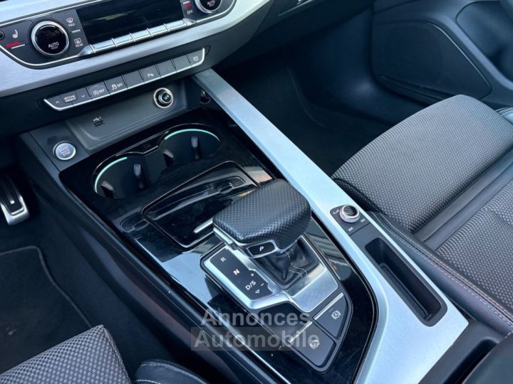 Audi A4 avant 20 30 tdi 135ch s-line toit ouvrant meplat virtual cokpit courroie ok - 13