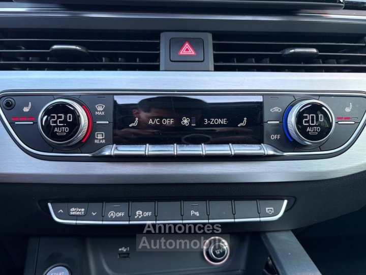 Audi A4 avant 20 30 tdi 135ch s-line toit ouvrant meplat virtual cokpit courroie ok - 14