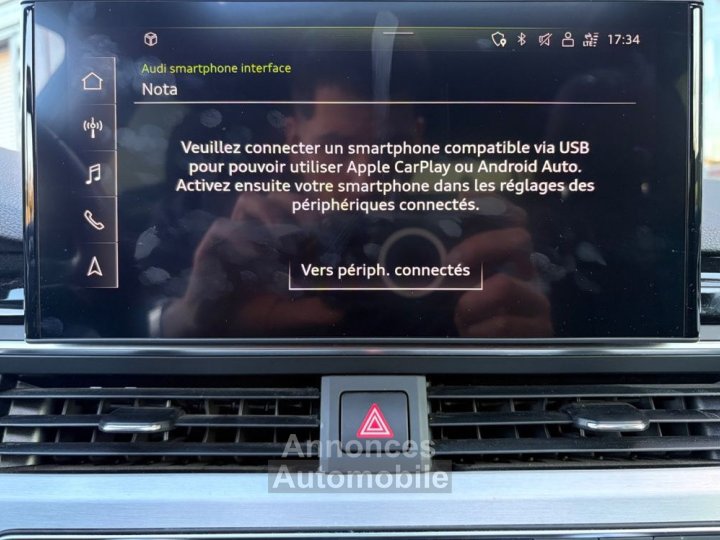 Audi A4 avant 20 30 tdi 135ch s-line toit ouvrant meplat virtual cokpit courroie ok - 15