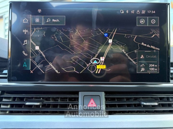 Audi A4 avant 20 30 tdi 135ch s-line toit ouvrant meplat virtual cokpit courroie ok - 17