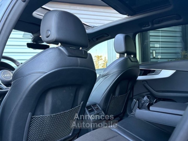 Audi A4 avant 20 30 tdi 135ch s-line toit ouvrant meplat virtual cokpit courroie ok - 24