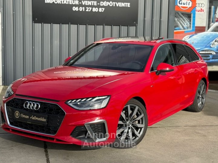 Audi A4 Avant 40 TDI 190cv S tronic 7 line TOIT PANO, CARPLAY 3X - 1