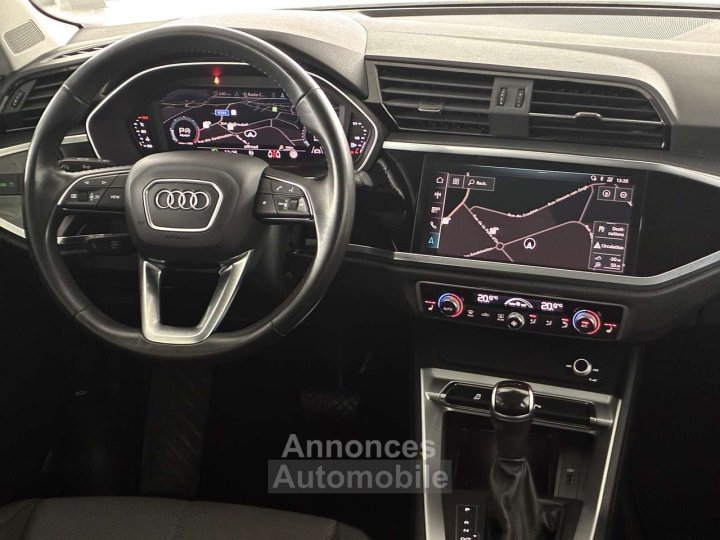 Audi Q3 20TDi-LED-COCKPIT-GPS-JANTES20-ATTELAGE-PDC - 17