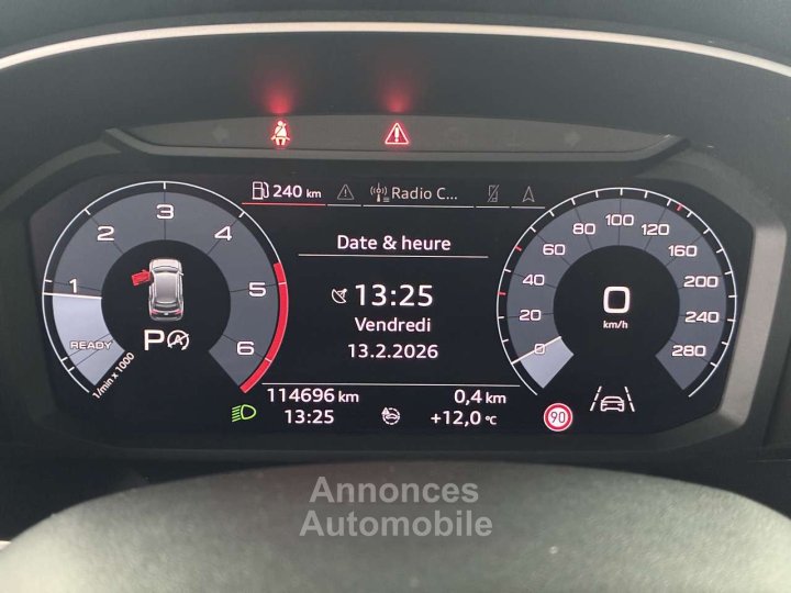 Audi Q3 20TDi-LED-COCKPIT-GPS-JANTES20-ATTELAGE-PDC - 19
