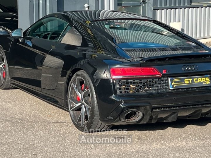Audi R8 V10 RWD  en 2 roues motrices 52 L 540 ch pack carbone ext&eacute;rieur B&O malus pay&eacute; - 3