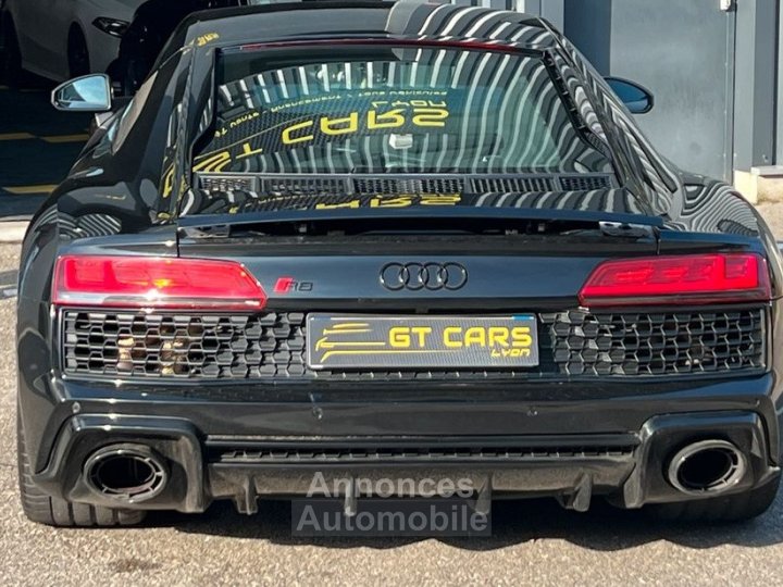 Audi R8 V10 RWD  en 2 roues motrices 52 L 540 ch pack carbone ext&eacute;rieur B&O malus pay&eacute; - 4