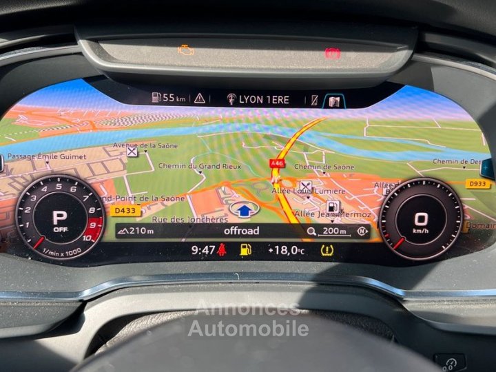 Audi R8 V10 RWD  en 2 roues motrices 52 L 540 ch pack carbone ext&eacute;rieur B&O malus pay&eacute; - 9