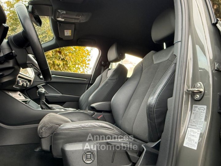 Audi Q3 Sportback 45 tfsi 230 quattro s-line stronic gris chronos entretien limpide - 4