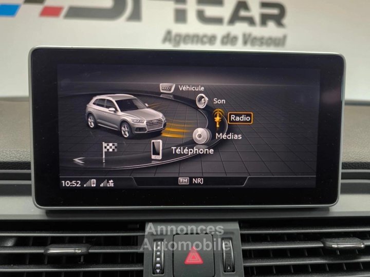 Audi Q5 40 TDI 190 Quattro S-Tronic7 S-LINE - 190cv / Toit ouvrant / Si&egrave;ges chauffants / Attelage - 11