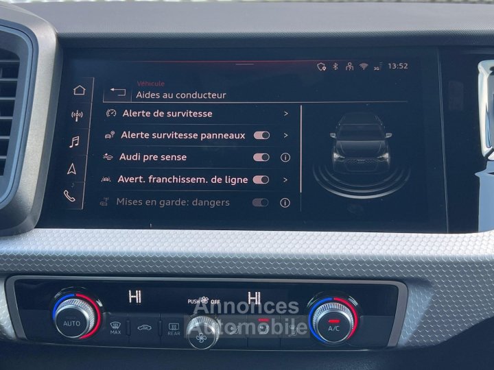 Audi A1 Sportback 30 TFSI 116 ch S tronic 7 S Line Plus - 14