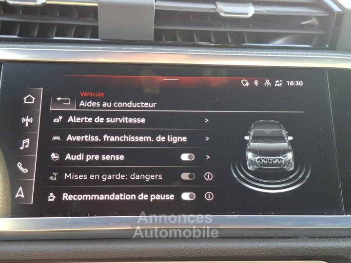 Audi Q3 Sportback 35 TFSI 150 ch S line - 23