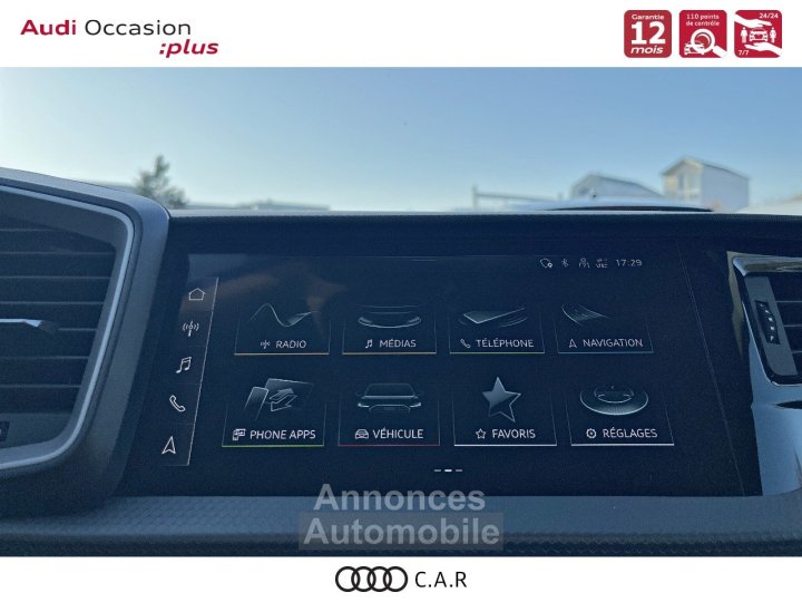 Audi A1 Sportback 30 TFSI 116 ch S tronic 7 Avus - 13