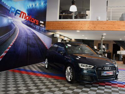 Audi A3 Sportback S-Line 40 TFSI 190 Quattro S-Tronic GPS TO Keyless Si&egrave;ges &Eacute;lectriques Drive LED Cam&eacute;ra JA 18 Bleu Cosmos   - 8
