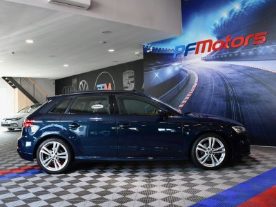 Audi A3 Sportback S-Line 40 TFSI 190 Quattro S-Tronic GPS TO Keyless Si&egrave;ges &Eacute;lectriques Drive LED Cam&eacute;ra JA 18 Bleu Cosmos   - 30