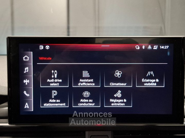 Audi A5 Sportback 35 TDI 163 S tronic 7 Business Line - Digital cockpit - Si&egrave;ges chauffants - Cam&eacute;ra de recul - 29