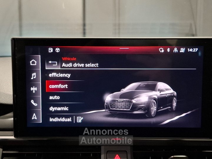 Audi A5 Sportback 35 TDI 163 S tronic 7 Business Line - Digital cockpit - Si&egrave;ges chauffants - Cam&eacute;ra de recul - 31