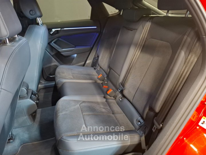 Audi Q3 Sportback 35 TDI 150 ch S tronic 7 S Edition Limit&eacute;e - SUIVI - 12