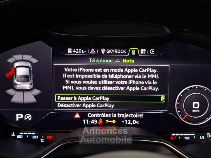 Audi TT 20 TFSI 230 Quattro S tronic 6 S line - Pr&eacute;paration Moteur - 21