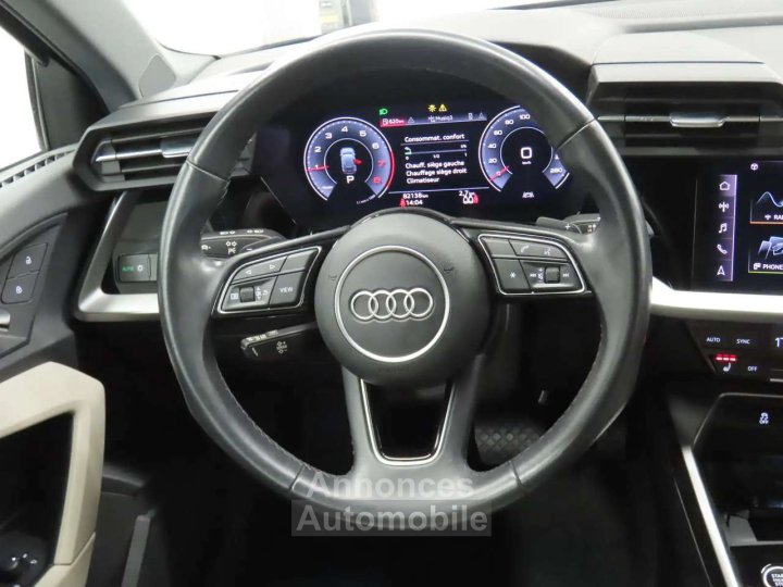 Audi A3 Sportback 30TFSI Stronic 17-CUIR-LED-NAVI-VIRTUAL - 9