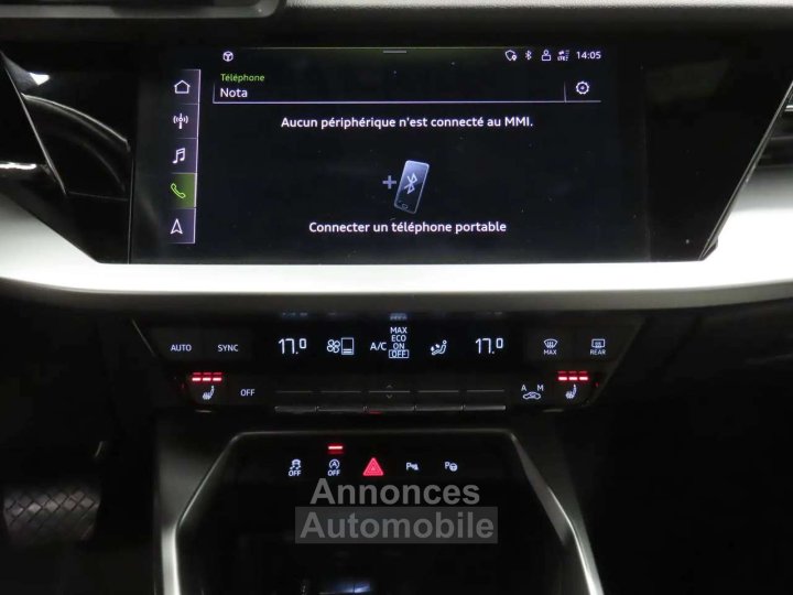 Audi A3 Sportback 30TFSI Stronic 17-CUIR-LED-NAVI-VIRTUAL - 13