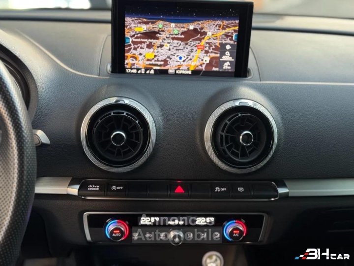 Audi A3 20 TDI 150cv S-LINE / CARPLAY / ROTOR / GARANTIE 12 MOIS - 18