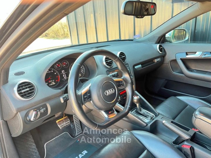 Audi RS3 SPORTBACK 25 TFSI 340 QUATTRO S-TRONIC - Etat exceptionnel - Si&egrave;ges chauffants - Home link - 11