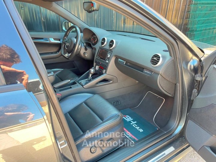 Audi RS3 SPORTBACK 25 TFSI 340 QUATTRO S-TRONIC - Etat exceptionnel - Si&egrave;ges chauffants - Home link - 17