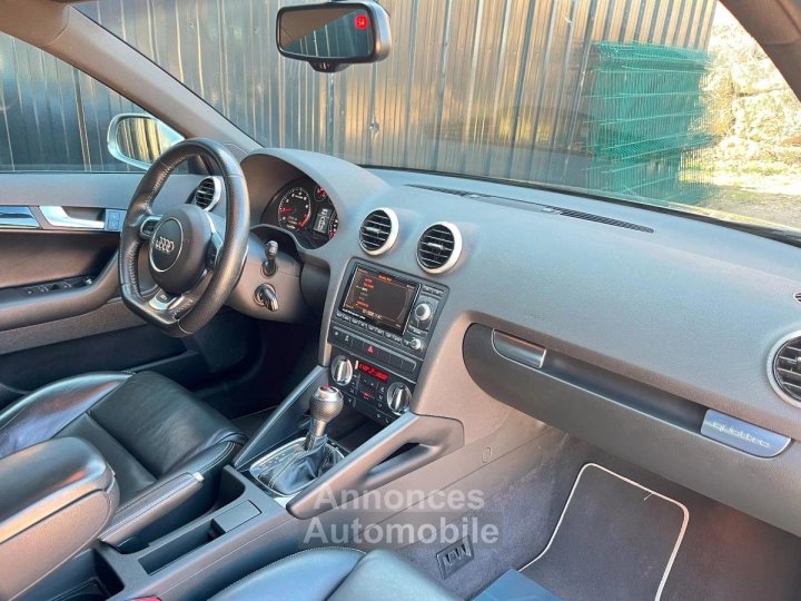 Audi RS3 SPORTBACK 25 TFSI 340 QUATTRO S-TRONIC - Etat exceptionnel - Si&egrave;ges chauffants - Home link - 18