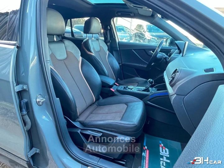 Audi Q2 20 190 QUATTRO BVA - Bang & Olufsen - Toit ouvrant - Virtuel cockpit - Si&egrave;ges chauffants - 19