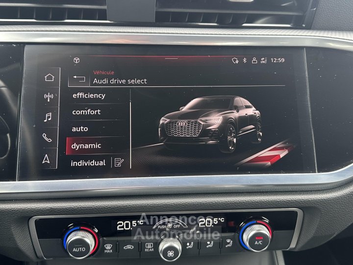 Audi Q3 Sportback 35 TDI 150 ch S tronic 7 Design - 26