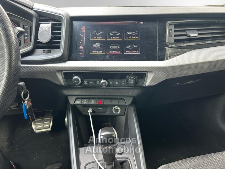 Audi A1 Sportback 10 30 TFSI - 116 - BV S-Tronic 2019 S line - 11