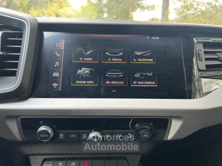 Audi A1 Sportback 10 30 TFSI - 116 - BV S-Tronic 2019 S line - 16
