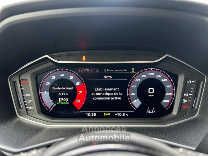 Audi A1 Sportback 10 30 TFSI - 116 - BV S-Tronic 2019 S line - 22