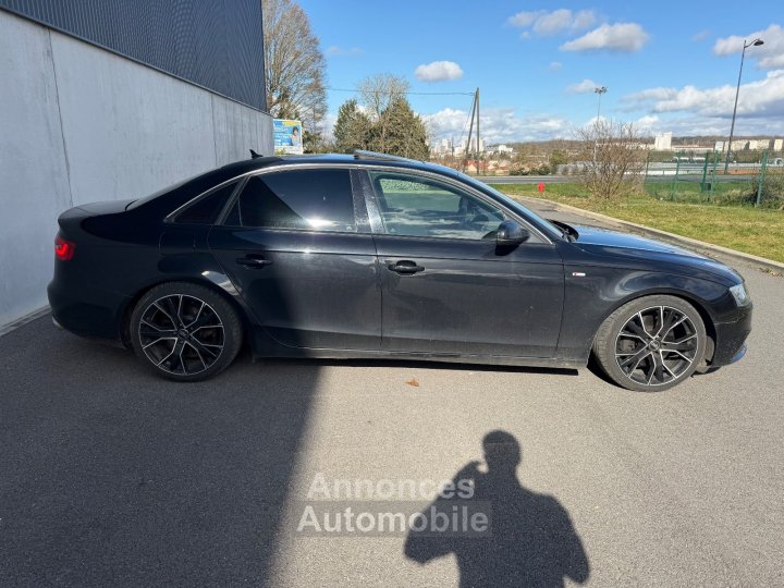 Audi A4 30 V6 TDI 245ch Quattro S Line S Tronic - Toit Ouvrant / 4 si&egrave;ges Chauffants / Bang Olufsen - - 6