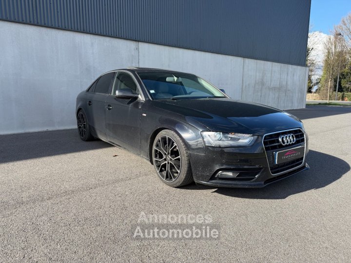 Audi A4 30 V6 TDI 245ch Quattro S Line S Tronic - Toit Ouvrant / 4 si&egrave;ges Chauffants / Bang Olufsen - - 7
