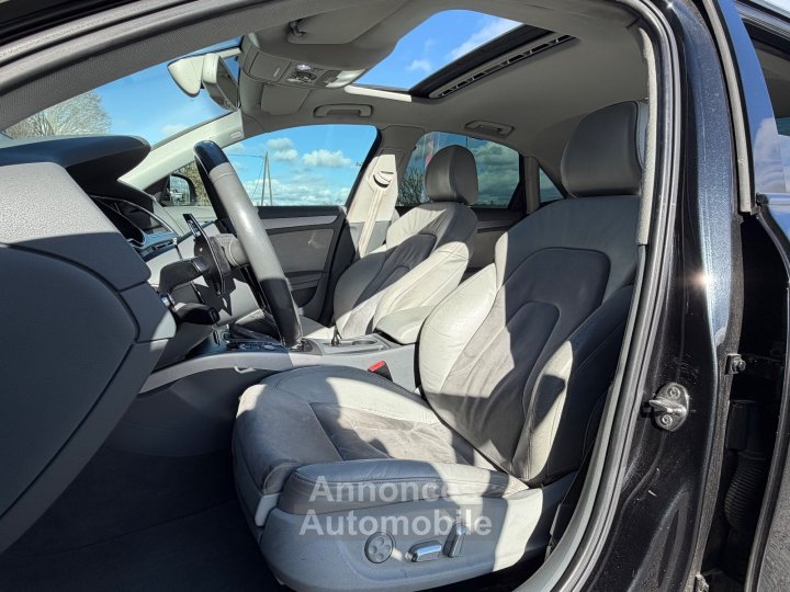 Audi A4 30 V6 TDI 245ch Quattro S Line S Tronic - Toit Ouvrant / 4 si&egrave;ges Chauffants / Bang Olufsen - - 14