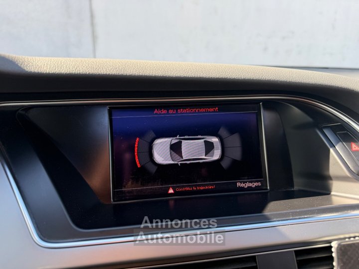 Audi A4 30 V6 TDI 245ch Quattro S Line S Tronic - Toit Ouvrant / 4 si&egrave;ges Chauffants / Bang Olufsen - - 19