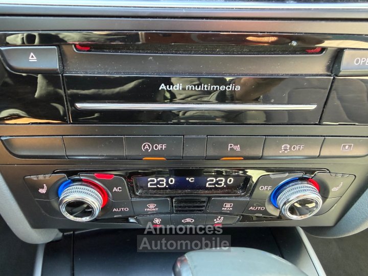 Audi A4 30 V6 TDI 245ch Quattro S Line S Tronic - Toit Ouvrant / 4 si&egrave;ges Chauffants / Bang Olufsen - - 24