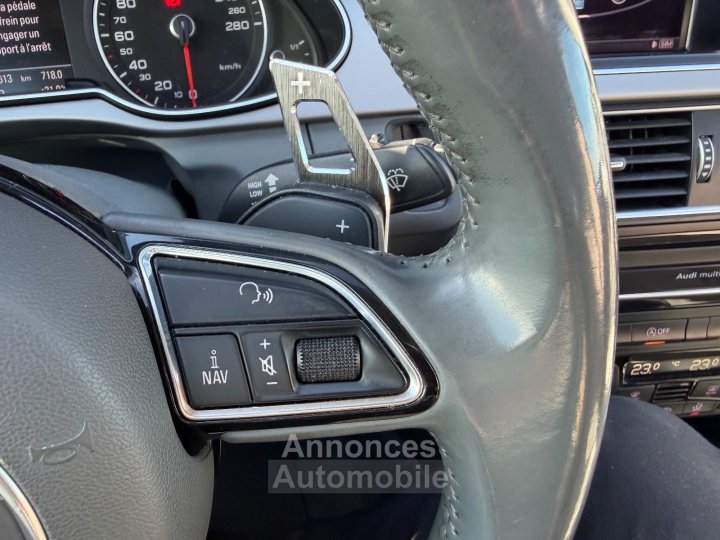 Audi A4 30 V6 TDI 245ch Quattro S Line S Tronic - Toit Ouvrant / 4 si&egrave;ges Chauffants / Bang Olufsen - - 26