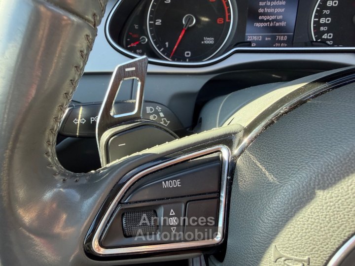 Audi A4 30 V6 TDI 245ch Quattro S Line S Tronic - Toit Ouvrant / 4 si&egrave;ges Chauffants / Bang Olufsen - - 28