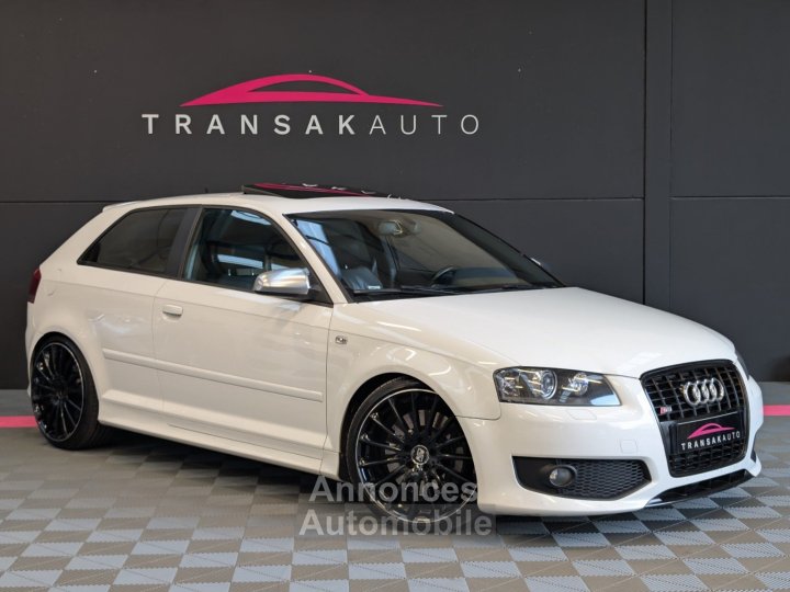 Audi S3 8P 20 TFSI 265 ch Quattro - TOIT OUVRANT - CUIR ALCANTARA - SON BOSE - DEMI-LIGNE MILTEK - 1