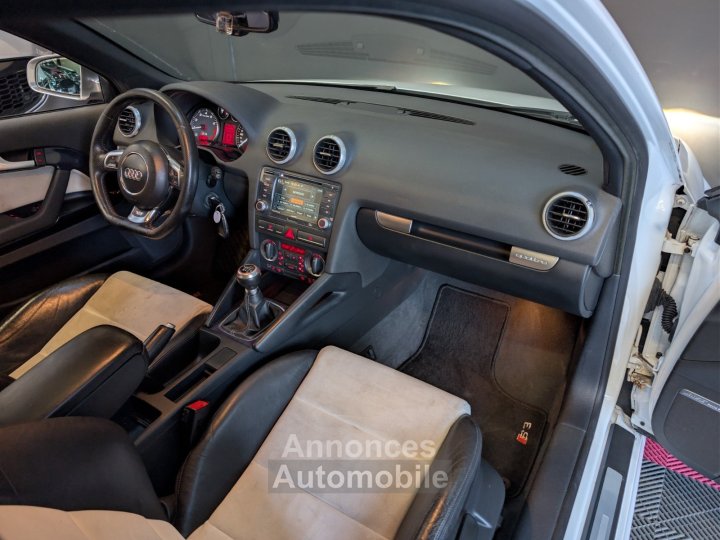 Audi S3 8P 20 TFSI 265 ch Quattro - TOIT OUVRANT - CUIR ALCANTARA - SON BOSE - DEMI-LIGNE MILTEK - 13