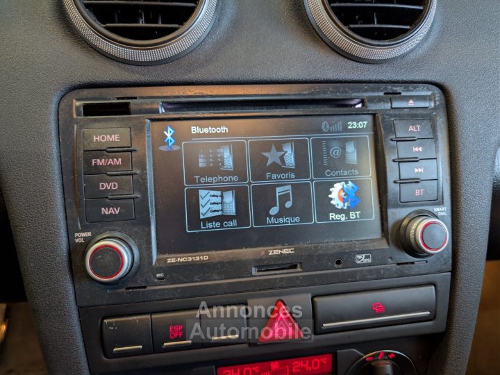 Audi S3 8P 20 TFSI 265 ch Quattro - TOIT OUVRANT - CUIR ALCANTARA - SON BOSE - DEMI-LIGNE MILTEK - 16