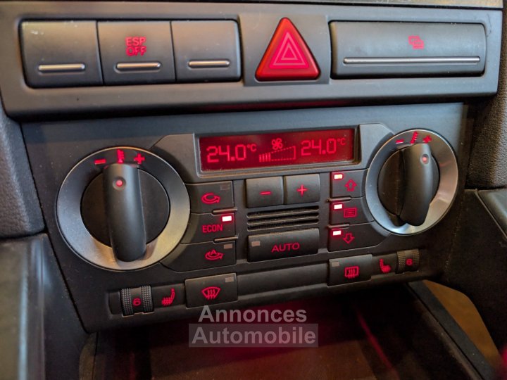 Audi S3 8P 20 TFSI 265 ch Quattro - TOIT OUVRANT - CUIR ALCANTARA - SON BOSE - DEMI-LIGNE MILTEK - 17