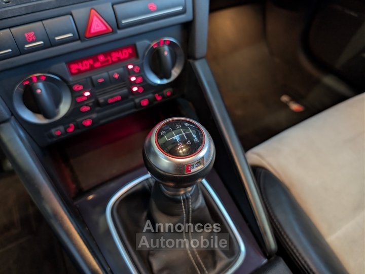 Audi S3 8P 20 TFSI 265 ch Quattro - TOIT OUVRANT - CUIR ALCANTARA - SON BOSE - DEMI-LIGNE MILTEK - 18