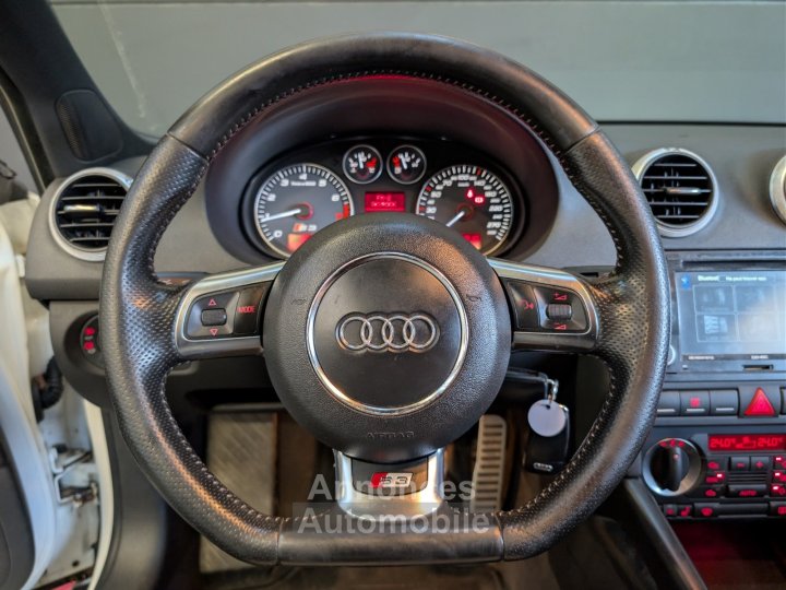 Audi S3 8P 20 TFSI 265 ch Quattro - TOIT OUVRANT - CUIR ALCANTARA - SON BOSE - DEMI-LIGNE MILTEK - 19