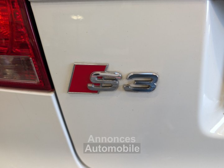 Audi S3 8P 20 TFSI 265 ch Quattro - TOIT OUVRANT - CUIR ALCANTARA - SON BOSE - DEMI-LIGNE MILTEK - 29