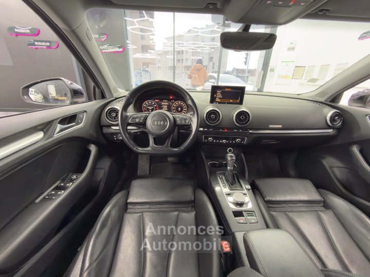 Audi A3 BERLINE 35 TFSI CoD 150 S tronic 7 Design Luxe pack SLINE - 17