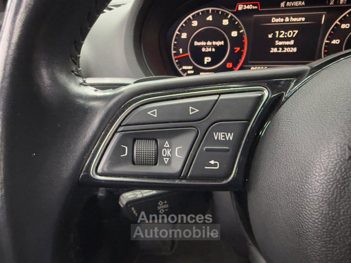Audi A3 BERLINE 35 TFSI CoD 150 S tronic 7 Design Luxe pack SLINE - 21